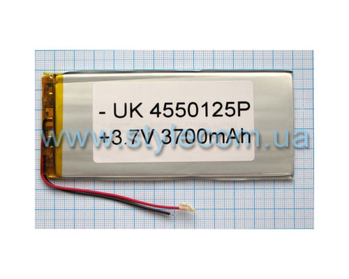 Акумулятор ChinaTab 4550125p (4.5*50*125мм) 3700mAh