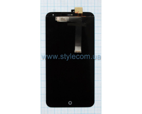 Дисплей (LCD) для Meizu MX4 M461 5.3" з тачскріном black High Quality TPS-2702069000004 2702069000004