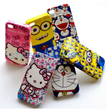 Чохол силіконовий для Apple iPhone 4, 4s мультяшний mix