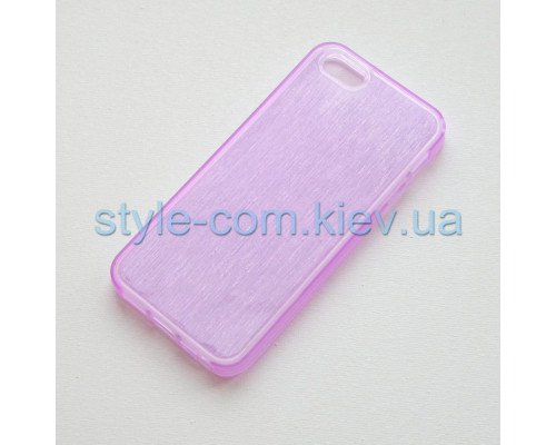 Чохол силіконовий Diamond Silk для Apple iPhone 5, 5s, 5SE violet TPS-2702076200008 2702076200008