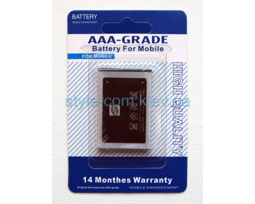 Акумулятор для Samsung S3650, C3060, C3510, C5510, C6112, C3322, B3410, E590, E790, D192, L310, L700, S5500, S7070, S5560 (бліст.) TPS-2701128000009 2701128000009