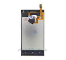 Дисплей (LCD) для Huawei Ascend W1 з тачскріном black High Quality TPS-2702029900009