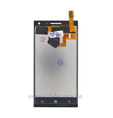 Дисплей (LCD) для Huawei Ascend W1 з тачскріном black High Quality TPS-2702029900009 2702029900009
