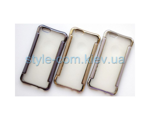 Чохол (захисні кути/бампер) для Apple iPhone 6, 6s silver