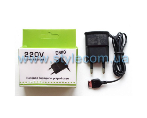 Мережевий зарядний пристрій для Samsung D880 550mAh black