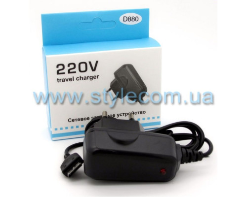 Мережевий зарядний пристрій для Samsung D880 650mAh black