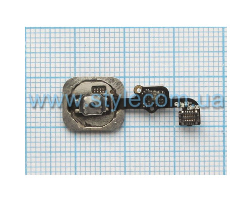 Шлейф для Apple iPhone 6s з кнопкою меню black Original Quality TPS-2702152300004 2702152300004