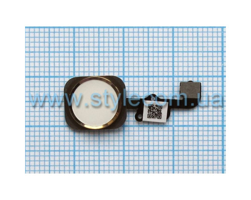 Шлейф для Apple iPhone 6s з кнопкою меню gold Original Quality TPS-2702152500008 2702152500008