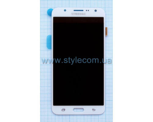 Дисплей (LCD) для Samsung Galaxy J7/J700 (2015) з тачскріном white (Oled) Original Quality