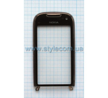 Тачскрін (сенсор) для Nokia C7 з рамкою grey/brown Original Quality TPS-2702149300000