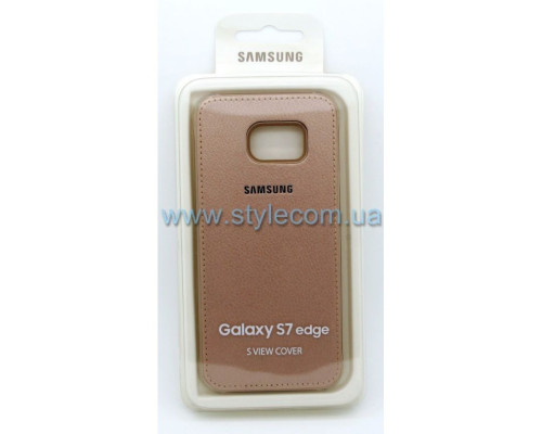 Чохол для Samsung Galaxy Original S7 Edge/G935 (2016) gold