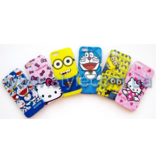 Чохол силіконовий для Apple iPhone 5, 5s, 5SE мультяшний mix