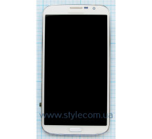 Дисплей (LCD) для Samsung Galaxy I9200 з тачскріном та рамкою white (TFT) Original Quality TPS-2702178100008