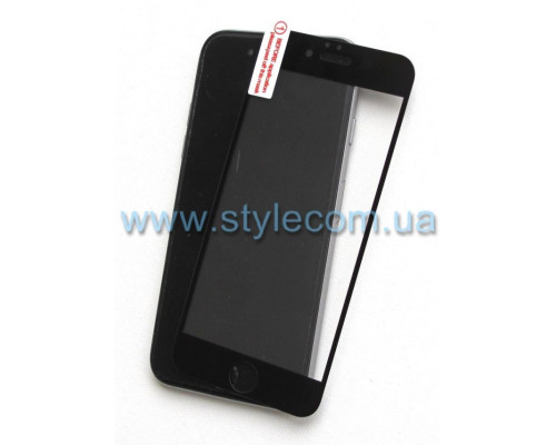 Захисне скло Silk Screen для Apple iPhone 6, 6s black TPS-2702186700009 2702186700009