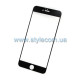 Захисне скло Silk Screen для Apple iPhone 6 Plus, 6s Plus black