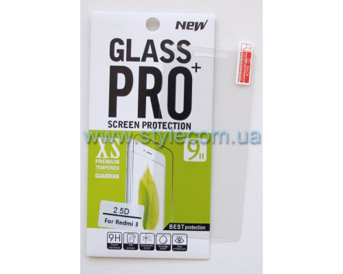 Захисне скло для Xiaomi Redmi 3 TPS-2702188200002 2702188200002