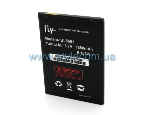 Акумулятор для Fly BL8601 iQ4505 (1650mAh) High Copy TPS-2702199400002 2702199400002