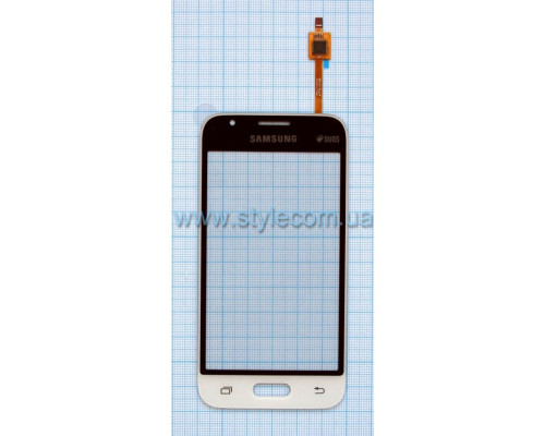 Тачскрін (сенсор) для Samsung Galaxy J1 Mini/J105 (2016) white High Quality TPS-2702230500005 2702230500005