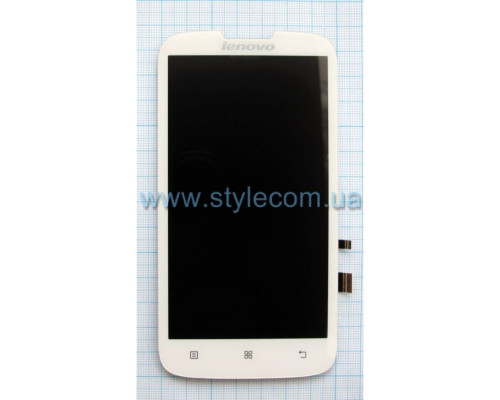 Дисплей (LCD) для Lenovo A560 з тачскріном white Original Quality TPS-2702259100002 2702259100002