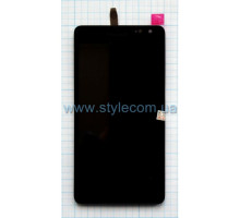 Дисплей (LCD) для Nokia Lumia 535 Dual Sim RM-1090, CT2S1973 з тачскріном та рамкою black Original Quality TPS-2702255800005 2702255800005
