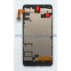 Дисплей (LCD) для Nokia Lumia 550 з тачскріном та рамкою black Original Quality TPS-2702264700006 2702264700006