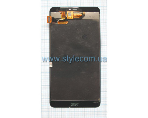 Дисплей (LCD) для Nokia Lumia 640 XL RM-1062, RM-1065, RM-1066, RM-1067 з тачскріном black Original Quality TPS-2702256000008 2702256000008