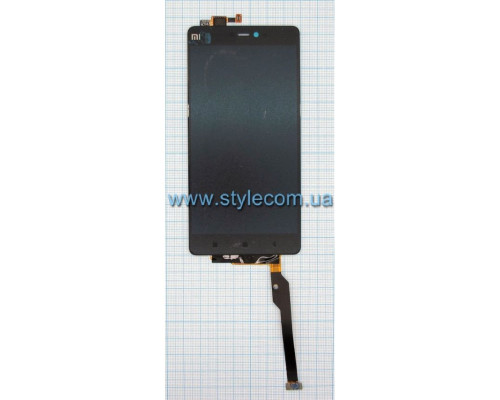 Дисплей (LCD) для Xiaomi Mi 4C з тачскріном black High Quality