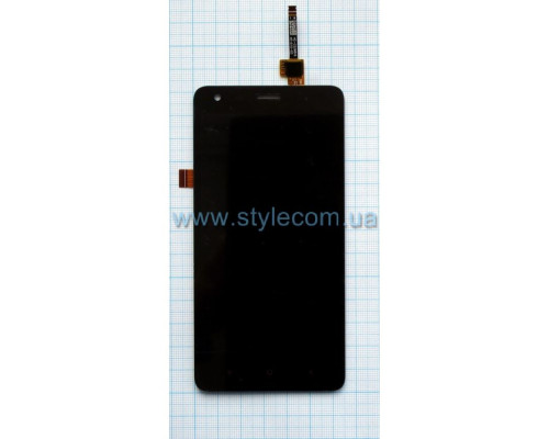 Дисплей (LCD) для Xiaomi Redmi 2 з тачскріном black High Quality