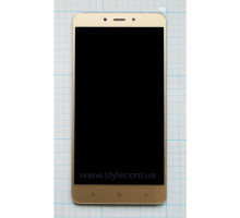 Дисплей (LCD) для Xiaomi Redmi Note 4 з тачскріном gold High Quality TPS-2702261100007 2702261100007