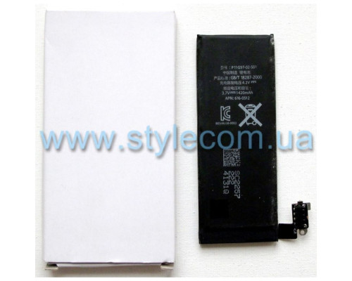 Акумулятор для Apple iPhone 4 DV00DV6333 (1420mAh) High Copy
