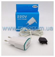 Мережевий зарядний пристрій (адаптер) для Sony Ericsson K750 650mAh white TPS-2702300700007