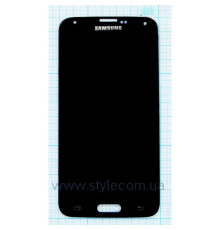 Дисплей (LCD) для Samsung Galaxy S5/G900 з тачскріном dark blue (Oled) Original Quality
