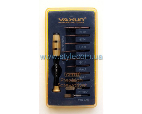 Набір викруток Yaxun YX-8185 (8 насадок, лопатки) TPS-2702328700003