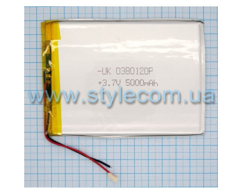 Акумулятор ChinaTab 0380120p (03*80*120мм) 5000mAh