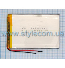 Акумулятор ChinaTab 0570108p (05*70*108мм) 5000mAh