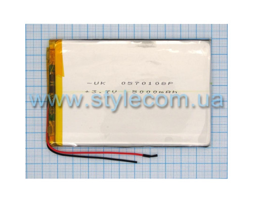 Акумулятор ChinaTab 0570108p (05*70*108мм) 5000mAh