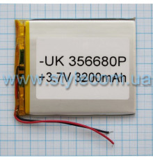 Акумулятор ChinaTab 356680p (3.5 * 66 * 80) 3500mAh TPS-2702341900008 2702341900008