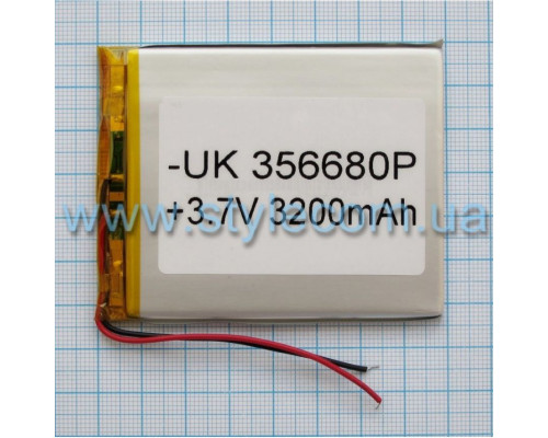 Акумулятор ChinaTab 356680p (3.5 * 66 * 80) 3500mAh TPS-2702341900008 2702341900008