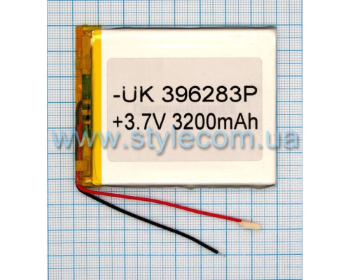 Акумулятор ChinaTab 396283p (3.9*62*83мм) 3200mAh