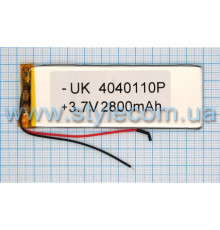 Акумулятор ChinaTab 4040110p (4*40*110мм) 2800mAh