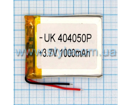 Акумулятор ChinaTab 404050p (4*40*50мм) 1200mAh
