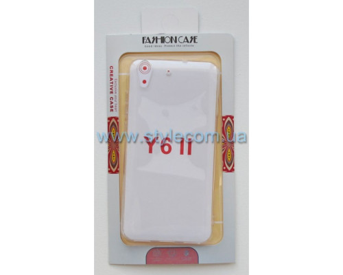 Чохол силіконовий Ipaky Fashion Case для Huawei Y6 II прозорий TPS-2702372200009 2702372200009