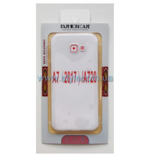 Чохол силіконовий Fashion Case для Samsung Galaxy A7/A720 (2017) прозорий TPS-2702372500000 2702372500000