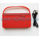 Портативна колонка C-318 BT/AUX/USB/microSD red TPS-2702380800000 2702380800000