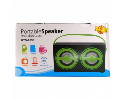 Портативна колонка KTS-689F mix TPS-2710000118626 2710000118626