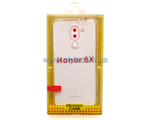 Чохол силіконовий Ipaky Fashion Case для Huawei GR5 (2017), Honor 6X прозорий TPS-2710000119203 2710000119203
