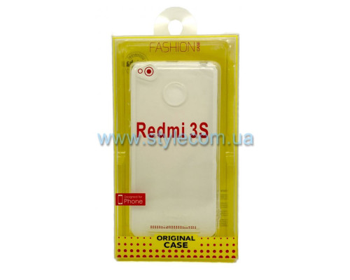 Чохол силіконовий Ipaky Fashion Case для Xiaomi Redmi 3S прозорий