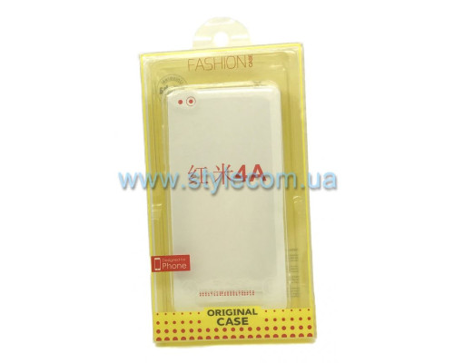 Чохол силіконовий Ipaky Fashion Case для Xiaomi Redmi 4A прозорий