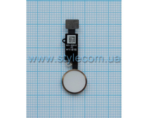 Шлейф для Apple iPhone 7 з кнопкою меню gold High Quality TPS-2710000122005 2710000122005