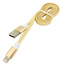 Кабель USB WALKER C330 Lightning gold